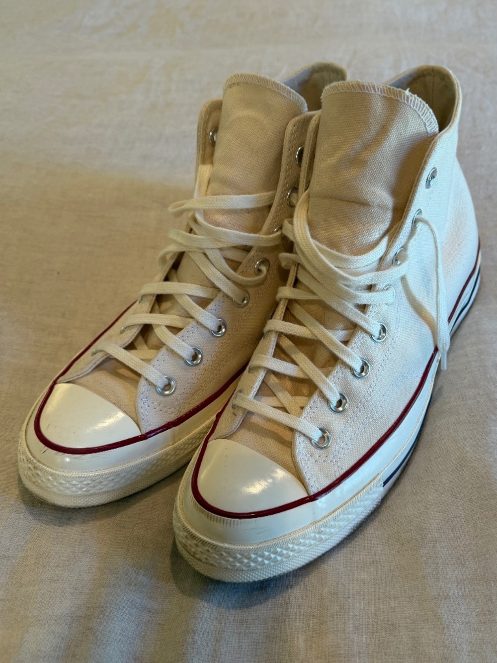 Converse Chuck 70 High Top Canvas Parchment Brown/Garnet/Egret Men's 9.5